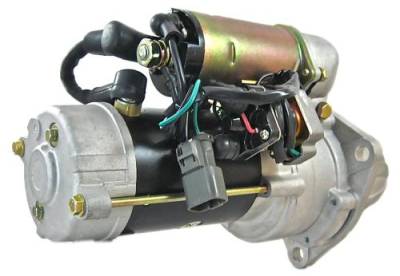 Rareelectrical - New 24V Starter Komatsu Motor Compatible With Grader Gd200 Gd300 Gd500r 0-23000-1160 0230001161 - Image 2