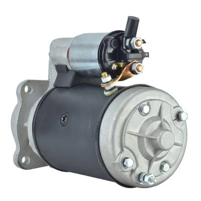 Rareelectrical - New Starter Motor 12V 2.2Kw Direct Drive Clockwise Compatible With Perkins Generator 1004-4.236 - Image 2