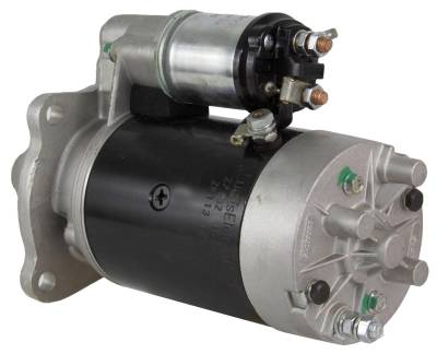 Rareelectrical - New 12V 10T Starter Motor Compatible With Massey Ferguson Lift Truck Mf-2200 Mf-2500 1680065M2 - Image 2