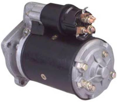 Rareelectrical - New Starter Motor Compatible With Leyland Nuffield Tractor 465 472 485 - Image 2