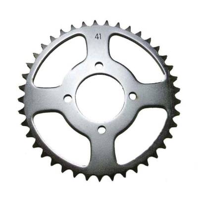 Rear Drive Sprocket 41T 520 Chain Steel Compatible With Kawasaki Lt 160 Quadrunner Lt 230 Quadsport
