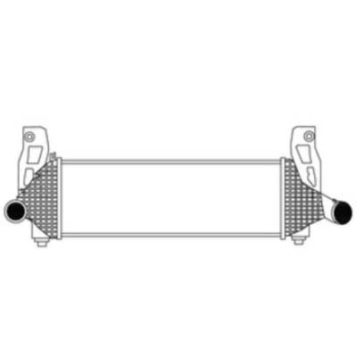 Rareelectrical - Charge Air Cooler Compatible With 2014-2022 Ram 1500 3.0L 52014947Ab Aluminum 6 Cyl Csf6066 Direct - Image 2