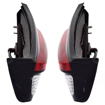 Rareelectrical - New Pair Of Tail Lights Compatible With Mitsubishi Outlander Sport Sport Utility, Se Special Edition - Image 3