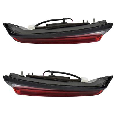 Rareelectrical - New Pair Of Tail Lights Compatible With Mitsubishi Outlander Sport Sport Utility, Se Special Edition - Image 5