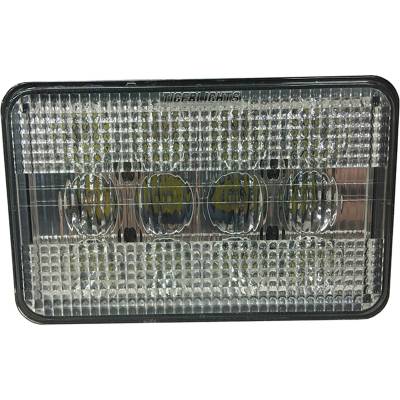 Rareelectrical - Led Light Kit 1995-2001 Compatible With Case Ih Axial-Flow 2144 2166 2188 Combine 680W 49800 Lm Plug - Image 3