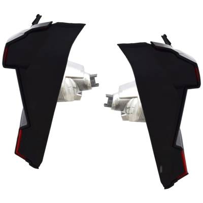 Rareelectrical - New Pair Of Tail Lights Compatible With Subaru Impreza Touring Hatchback Crosstrek Premium Plus - Image 4