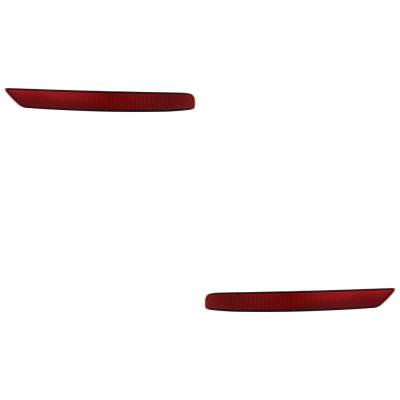 New Pair Of Reflector Compatible With Mitsubishi Outlander Se Plus Sport Utility Outlander Phev Sel