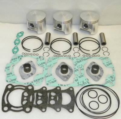 Rebuild Kit Compatible With 1999-2004 Polaris Genesis Msx Pro Slx Virage 1200 84Mm 2-Stroke Pwc