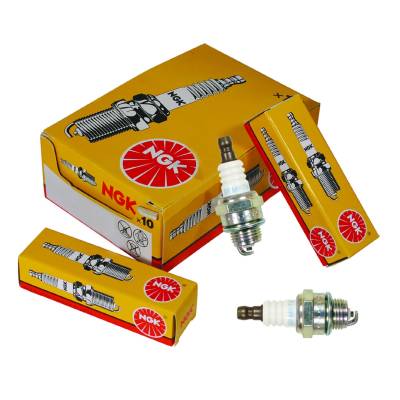 Spark Plug Resistor 14Mm Pack Of 10 Compatible With Kawasaki Kbl27a Kbl34a Kgt27a Kht600s Khs750a