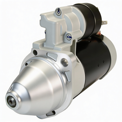 Rareelectrical - 12 Volt Starter Compatible With 2004-2009 4640 4640E 4840E 5640E 6640E Skid Steer F3m2011 F4m2001 - Image 2