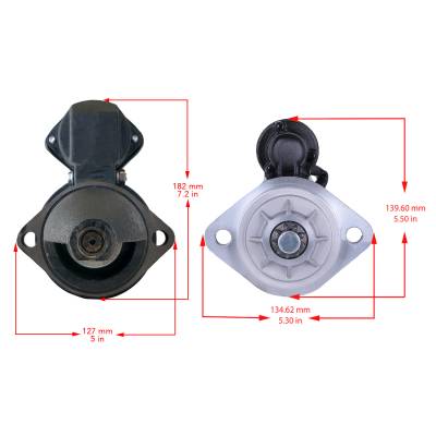 Rareelectrical - 12V Gear Reduction Starter Compatible With Crusader Marine 170 185 Inboard Engine Replaces Api - Image 7