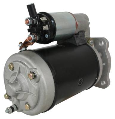 Rareelectrical - New Starter Motor Compatible With 1970-1976 Miller Electric Welder Big D Perkins 4-154 1873A013 - Image 2