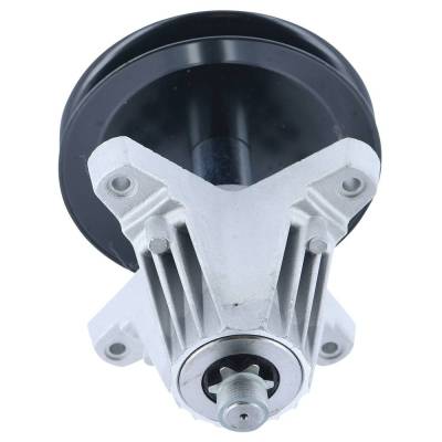 Rareelectrical - Spindle Assembly Compatible With Craftsman T110 T130 T105 42 Inch Deck Cmxgram Cmxgmam 618-06991 - Image 2