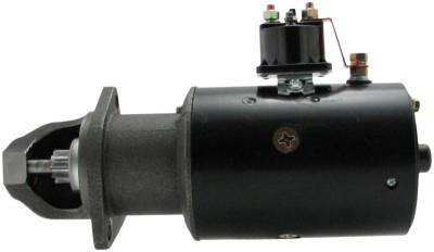 Rareelectrical - Starter Motor Compatible With Industrial 318 225 198 Engine 1974-1978 8600 Combine Perkins 6-354 12 - Image 3