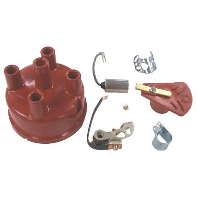 Tune Up Kit With Cap Compatible With 1987-1990 Omc Cobra 2.3L Ford 4-Cylinder 120Hp Stern Drive