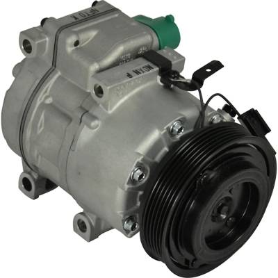 New 6-Groove Pulley A/C Compressor Compatible With Hyundai Kia Sorento Ex 4 Cyl 2.4L Sorento Base 4