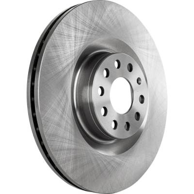 Rareelectrical - New Vented Brake Disc Compatible With Volkswagen Passat 3.6 6 Cyl 3.6L Cc Vr6 4Motion 6 Cyl 3.6L Cc - Image 2