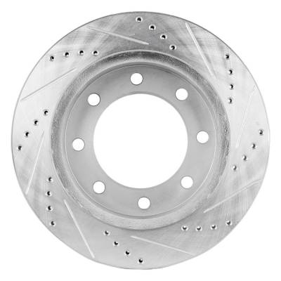 Rareelectrical - New Performance Rotor Brake Disc Compatible With Ford F-250 Super Duty Xlt 8 Cyl 6.0L F-350 Super - Image 4