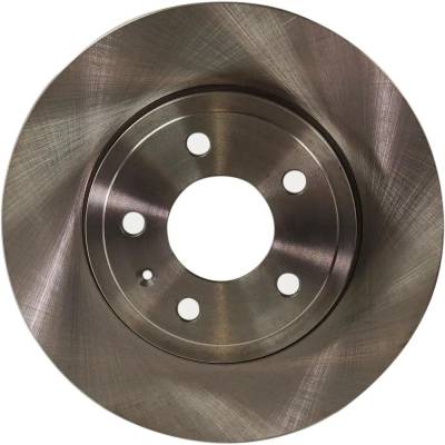 Rareelectrical - New Solid Brake Disc Compatible With Audi A4 Base 4 Cyl 1.8L A4 Quattro Cabriolet 6 Cyl 3.2L A4 - Image 2