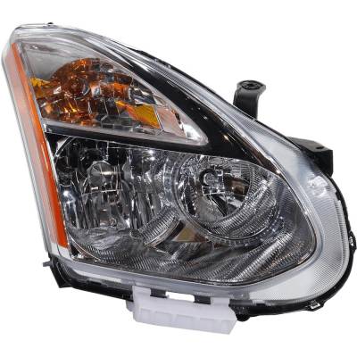 Headlight Compatible With 2008 Nissan Rogue 2.5L I4 Qr25de Right Passenger Side Xenon Rn10010019