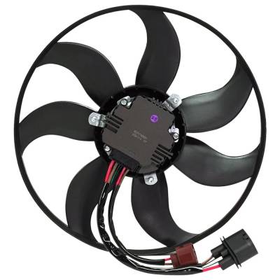 Rareelectrical - New Left Cooling Fan Assembly Compatible With Volkswagen Cc Lux 4 Cyl 2.0L Tiguan Sel 4 Cyl 2.0L - Image 5