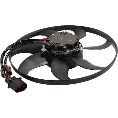 Rareelectrical - New Left Cooling Fan Assembly Compatible With Volkswagen Cc Executive 6 Cyl 3.6L Jetta Wolfsburg - Image 4