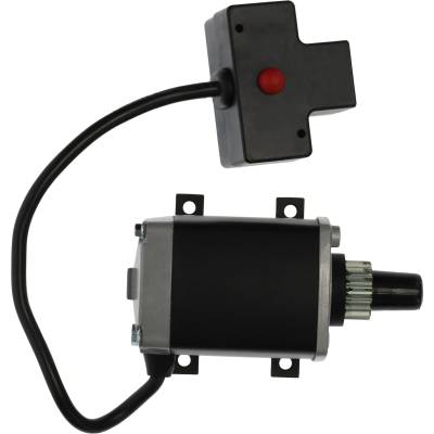 Rareelectrical - 120V Electric Starter Motor Compatible With Tecumseh H50 H60 H70 Hsk50 Hsk60 Hsk70 Tvm125 Tvm140 - Image 2