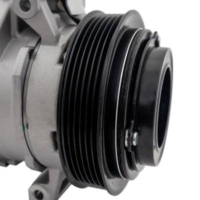 Rareelectrical - 6-Groove Pulley A/C Compressor Compatible With Chrysler Dodge Jeep Grand Cherokee L Summit Reserve 8 - Image 7