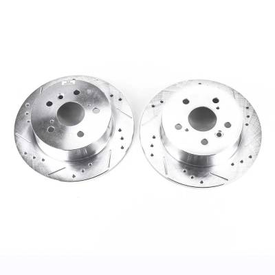 New Solid Brake Disc Compatible With Lexus Toyota Camry Le 4 Cyl 2.4L Camry Xle 6 Cyl 3.5L Camry Le