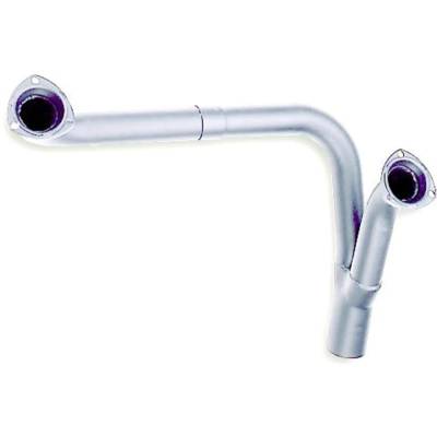New Aluminized Steel Exhaust Pipe Compatible With Chevrolet C1500 Cheyenne 8 Cyl 5.0L K2500 Wt 8 Cyl