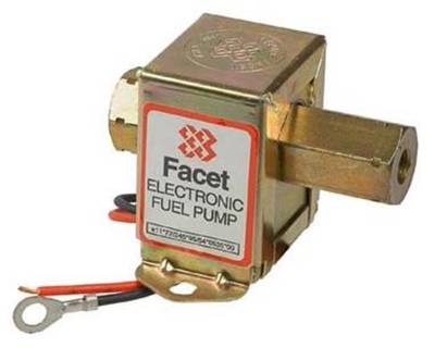 New 12V Facet Solid State Fuel Pump Compatible With 3.5-5Psi Carbureted Engines Ford F1jl9350aa