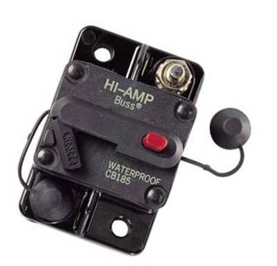 New Cooper Bussman Circuit Breaker Compatible With 6-48Vdc 100 Amp Manual Type Iii Cb185-100