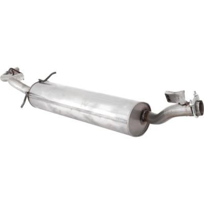 Rareelectrical - New Stainless Steel Muffler Compatible With Nissan Xterra Xe 6 Cyl 3.3L Xterra Se 6 Cyl 3.3L - Image 3