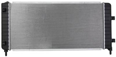 Rareelectrical - New Radiator Assembly Compatible With Buick 2005 2006 2007 2008 Lacrosse 3.6L V6 217 Cid 21564 - Image 2