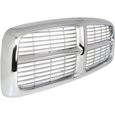 Rareelectrical - New Grille Assembly Compatible With Dodge Ram 3500 Slt 6 Cyl 5.9L Ram 3500 St 8 Cyl 5.7L Ram 2500 - Image 3