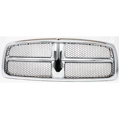 Rareelectrical - New Paintable Insert Grille Assembly Compatible With Dodge Ram 1500 Laramie 6 Cyl 3.7L Ram 2500 Slt - Image 1