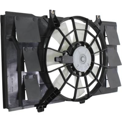 Rareelectrical - New Single Cooling Fan Assembly Compatible With Dodge Plymouth Neon Lx 4 Cyl 2.0L Neon High Line 4 - Image 3