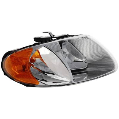 Rareelectrical - Headlight Compatible With 2001-2007 Dodge Grand Caravan Voyager Town & Country Carava 3.3L 3.8L V6 - Image 2