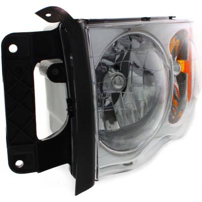 Rareelectrical - Headlight Compatible With 2002-2005 Dodge Ram 1500 Ram 2500 Ram 3500 3.7L 4.7L V6 Ekg Eva Eza Left - Image 2