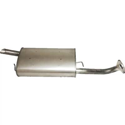 Rareelectrical - New 2.125 Od Inlet Muffler Compatible With Toyota Corolla S 4 Cyl 1.8L Corolla Ce 4 Cyl 1.8L Corolla - Image 2