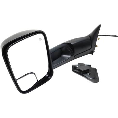 Rareelectrical - Side Mirror Compatible With 1998-2001 Dodge Ram 1500 Ram 2500 Ram 3500 3.9L 5.2L V6 Left Driver Side - Image 2