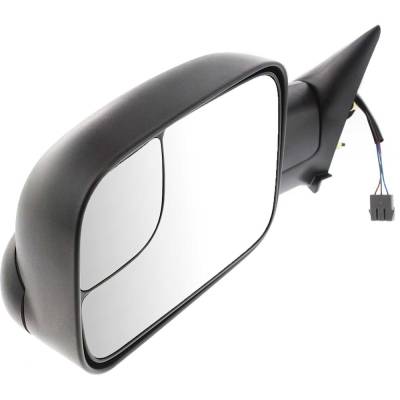 Rareelectrical - Side Mirror Compatible With 1994-1997 Dodge Ram 1500 Ram 2500 Ram 3500 3.9L 5.2L V6 Left Driver Side - Image 2