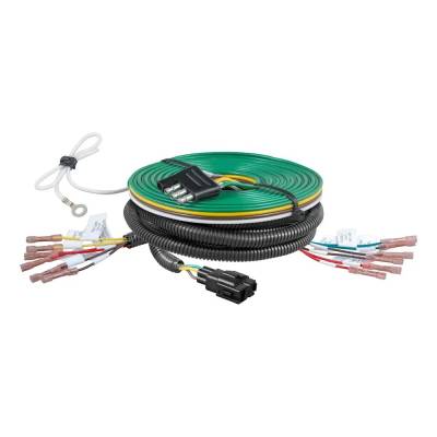 Trailer Wire Connector Compatible With 1999-2024 Chevrolet Silverado 1500 Lt (07-24) Silverado 2500