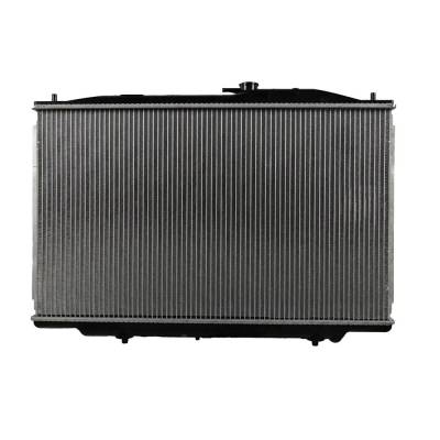 Rareelectrical - 1-Row Radiator Compatible With 2004-2006 Acura Tl Base 3.2L (04-06) 1.25 In. Inlet 1.25 In. Outlet - Image 2