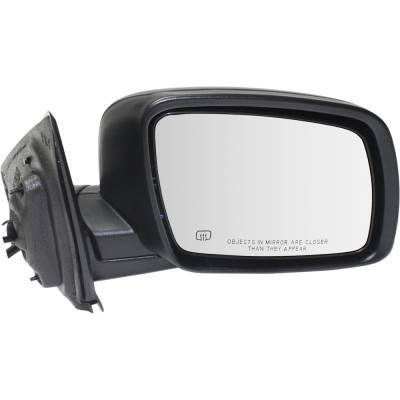 Side Mirror Compatible With 2009-2018 Dodge Journey 2.4L 3.6L I4 Tigershark Right Passenger Side