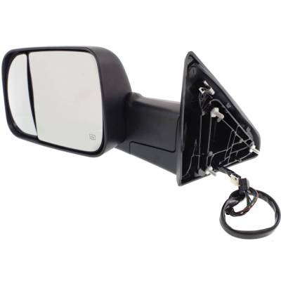 Rareelectrical - Side Mirror Compatible With 2012-2013 Ram 1500 3.6L 5.7L V6 Left Driver Side 395Hp Replaces - Image 2