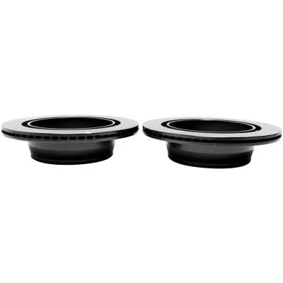RAREELECTRICAL - New Dimpled Brake Disc Compatible With Chevrolet Silverado 1500 Ls 8 Cyl 4.8L Suburban Ls 8 Cyl 5.3L - Image 3
