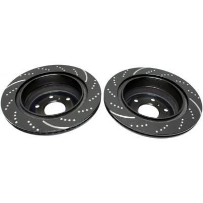 RAREELECTRICAL - New Dimpled Brake Disc Compatible With Chevrolet Silverado 1500 Ls 8 Cyl 4.8L Suburban Ls 8 Cyl 5.3L - Image 6