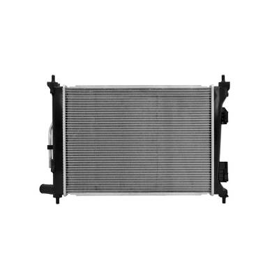Rareelectrical - New 1-Row Core Radiator Compatible With Hyundai Kia Accent L 4 Cyl 1.6L Rio Ex 4 Cyl 1.6L Accent Se - Image 2