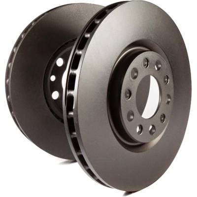Rareelectrical - New Front Brake Disc Compatible With Fiat 500 Lounge 4 Cyl 1.4L 500 Gucci 4 Cyl 1.4L 500 C Pop 4 Cyl - Image 1
